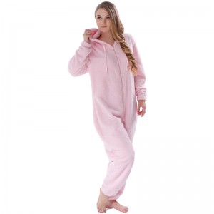 Adults Onesie Pink Pajama Sets